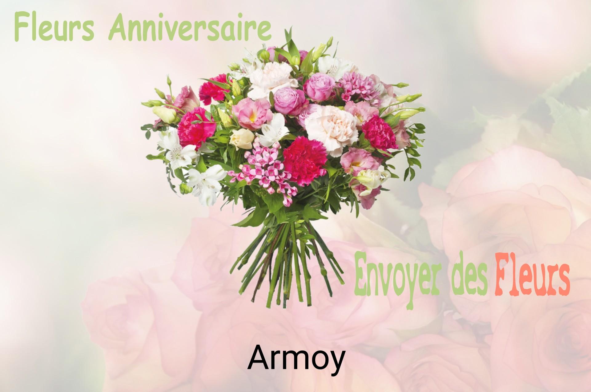 Bouquet de fleurs d’anniversaire livré à Armoy
